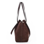 Women large capacity leather tot