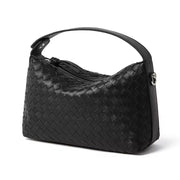 Genuine leather woven tot