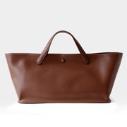 Vintage cow leather shoulder bag