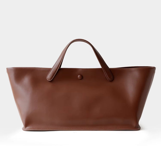 Vintage cow leather shoulder bag